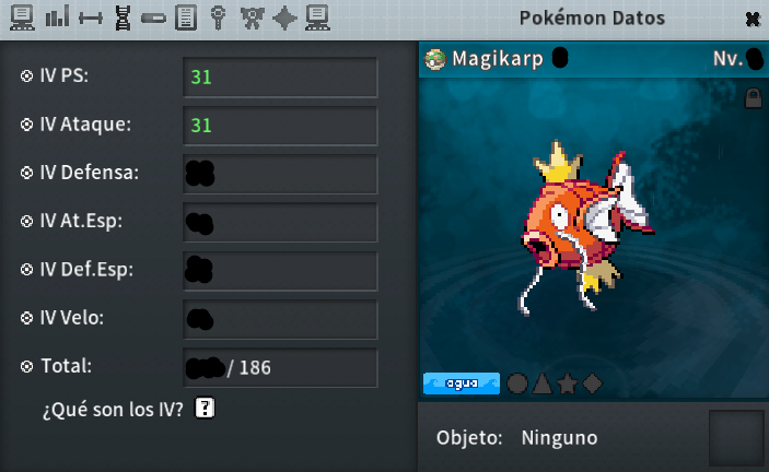 Magikarp 31 IVs